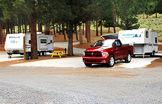 rv sites at Hawk's Nest Campground